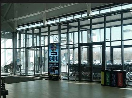 Рекламная LED-поверхность: ТРЦ ALTAI, ул. Жибек Жолы 44